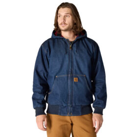 Carhartt Men's Loose Fit Denim Active Jacket