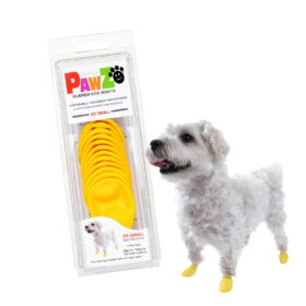Pawz Dog Boots Yellow Extra Extra Small