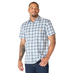 Men's Carhartt Bozeman Relaxed Short Sleeve Plaid Shirt