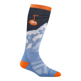Darn Tough Kids Little Yeti Over-the-Calf Midweight Ski & Snowboard Socks