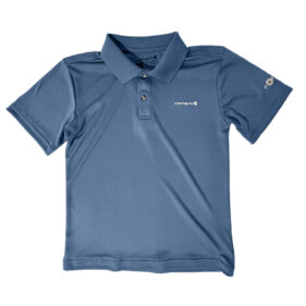Carhartt Boys' Short Sleeve Force Sun Defender™ Polo