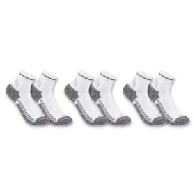 Carhartt Men's Carhartt Force® Midweight Quarter Sock 3-Pack