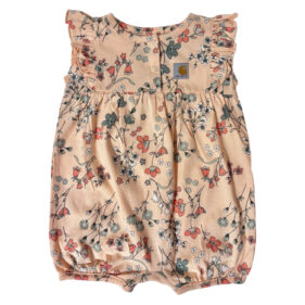 Carhartt Infant Sleeveless Floral Print Romper