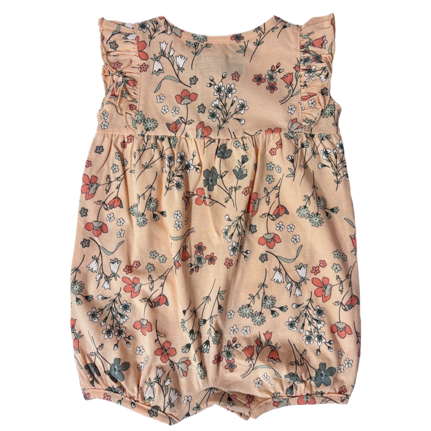 Carhartt Infant Sleeveless Floral Print Romper - Image 2