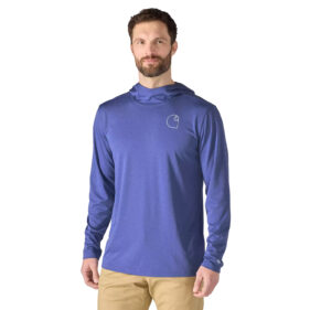 Men's Carhartt Force Sun Defender Relaxed Logo Hoodie