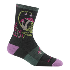 Darn Tough Women's Mellow Mushrooms Micro Crew Lightweight Hiking Socks