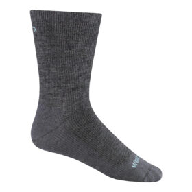 Wide Open Women's Solid Basic Lightweight Crew Socks