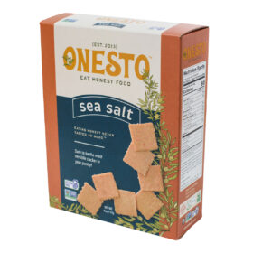 Onesto Onesto Gluten-Free Sea Salt Crackers