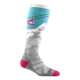 Darn Tough Women's Yeti Over-the-Calf Midweight Ski & Snowboard Socks