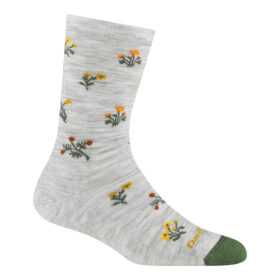 Darn Tough Women's Wildflower Crew Lightweight Lifestyle Socks