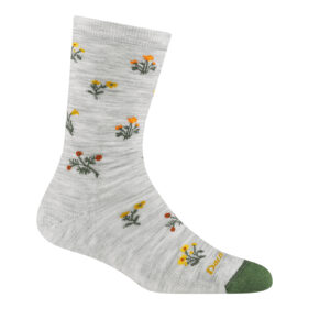 Darn Tough Women's Wildflower Crew Lightweight Lifestyle Socks