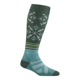 Darn Tough Women's Snowfall Over-the-Calf Midweight Ski & Snowboard Socks