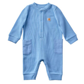 Carhartt Kids' Long Sleeve Thermal Henley Coverall (Baby)