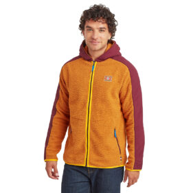 Men's Sherpa Tarcho Hooded Fleece Jacket