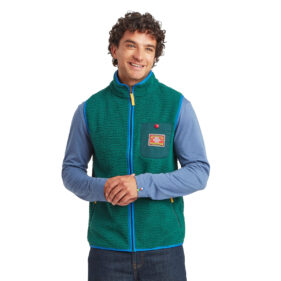 Mens Sherpa Tarcho Fleece Vest